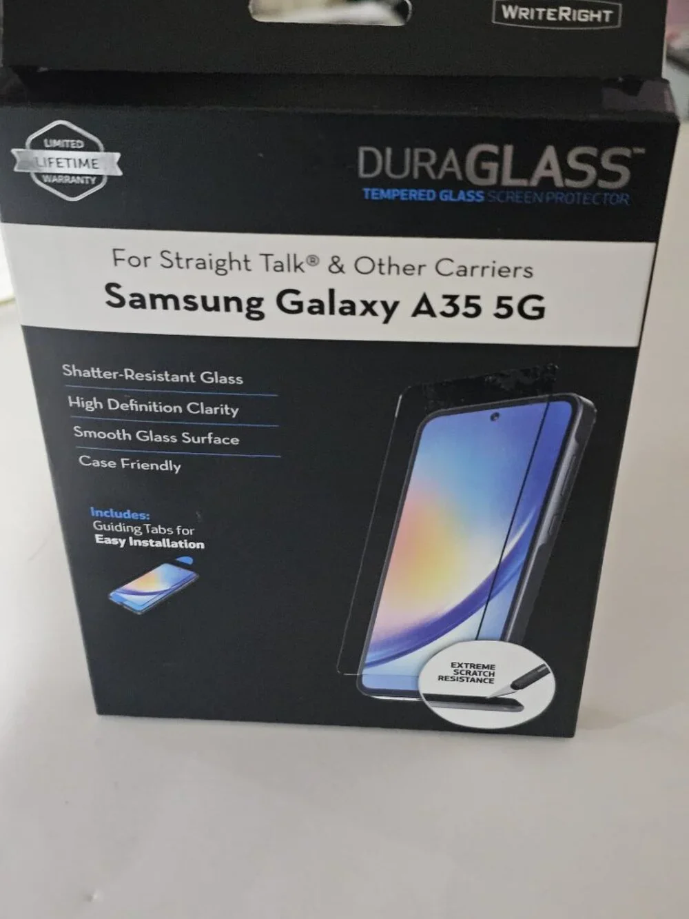 Dura Glass Tempered Glass Screen Protector Samsung Galaxy A35 5G New